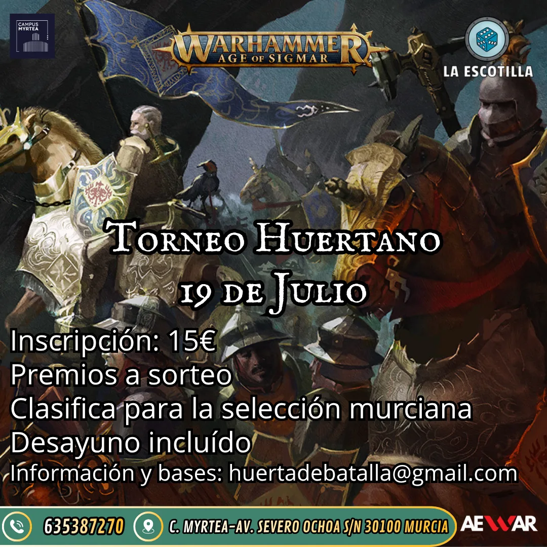 Cartel de Torneo Huertano 19 de Julio
